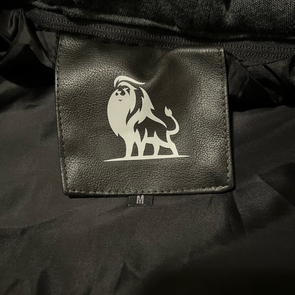 Mens Faux Leather Jacket - Picture 4 of 5